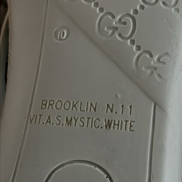 Gucci GG Supreme Not Fake Sneakers Authentic Size 11G Fits 12 US Shoes - Picture 10 of 10